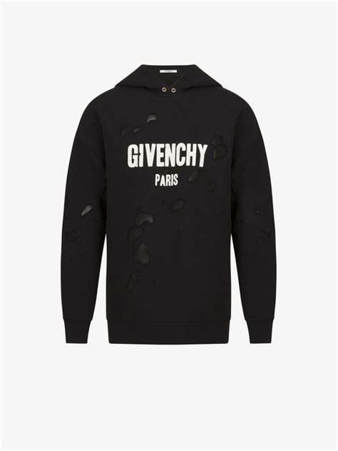 givenchy sweatshirt torn